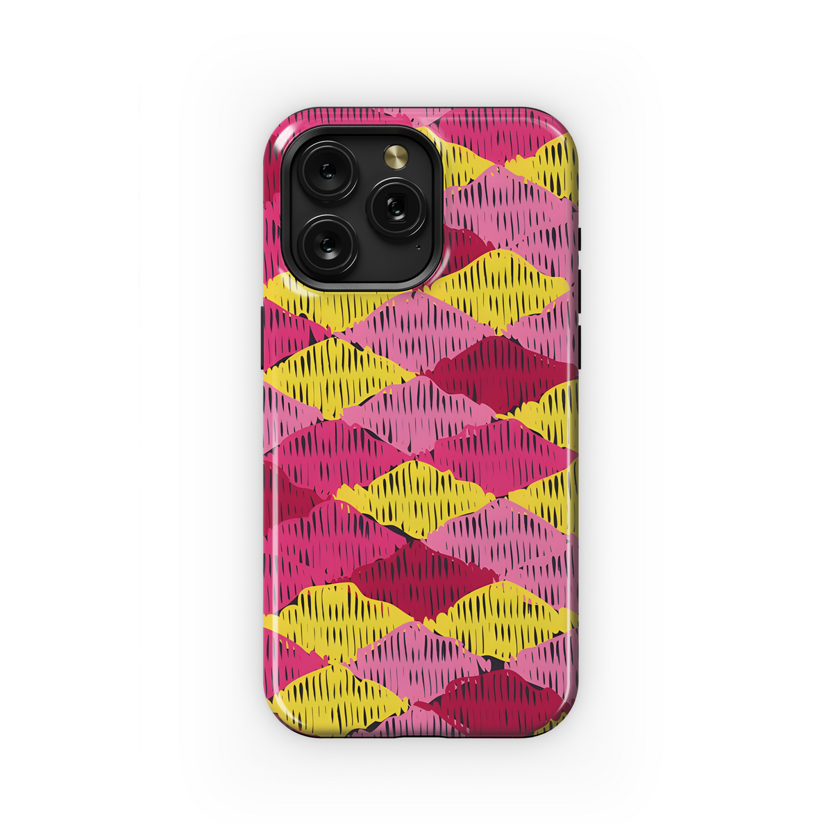 Ikat Ethnic Boho Phone Case iPhone Samsung Cover Pixel 3228 - Image 1