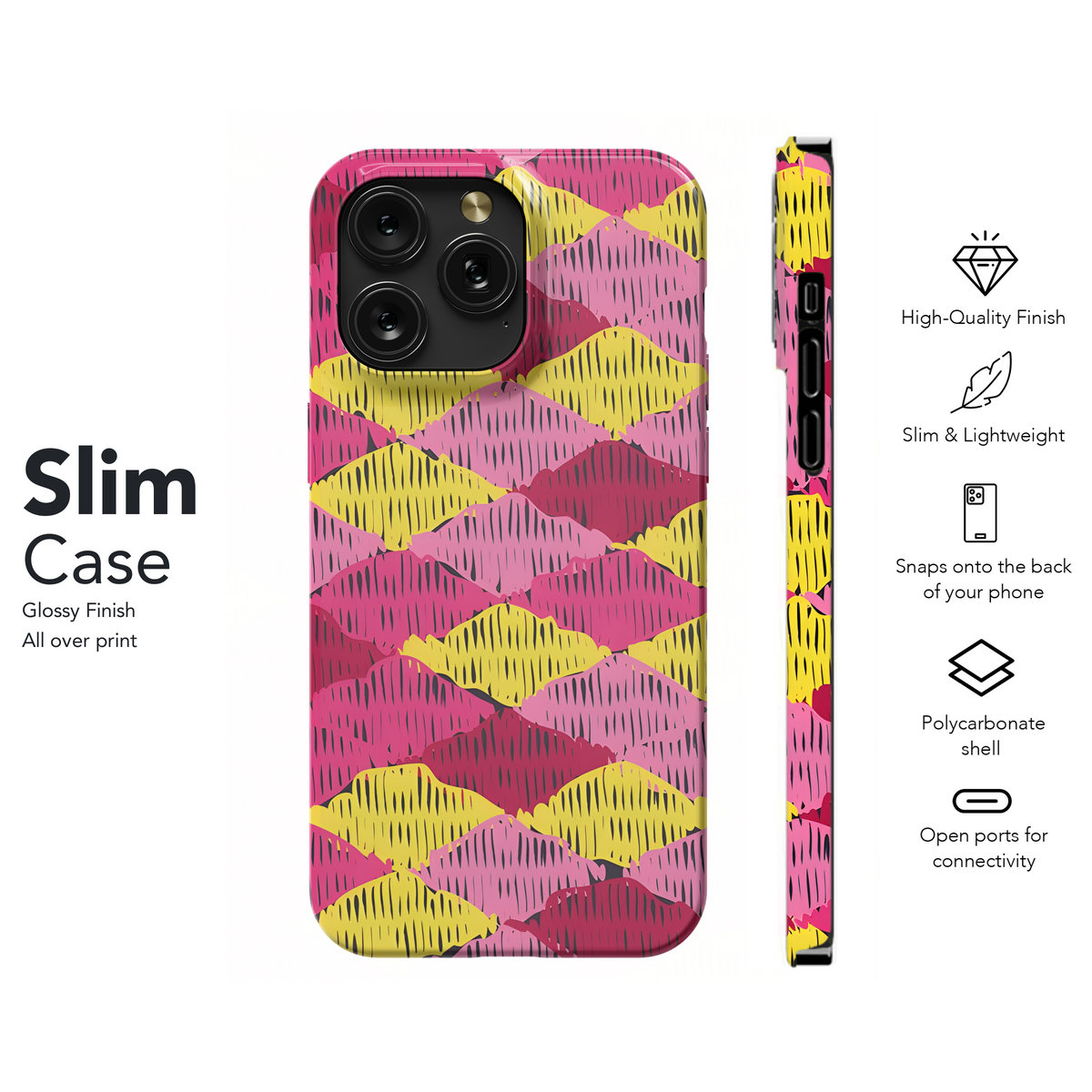 Ikat Ethnic Boho Phone Case iPhone Samsung Cover Pixel 3228 - Image 7