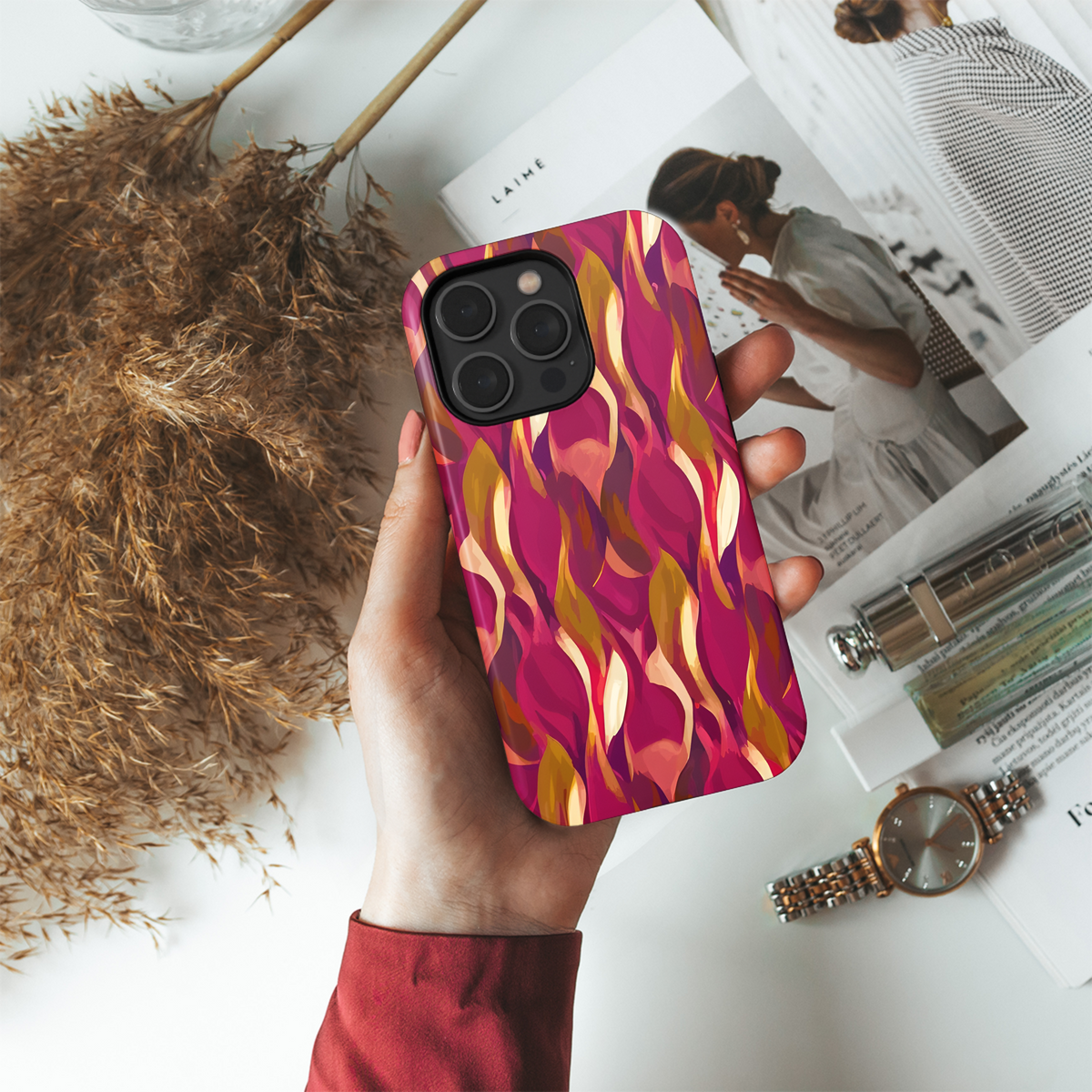 Ikat Ethnic Phone Case iPhone Samsung Cover Pixel 3791 - Image 4