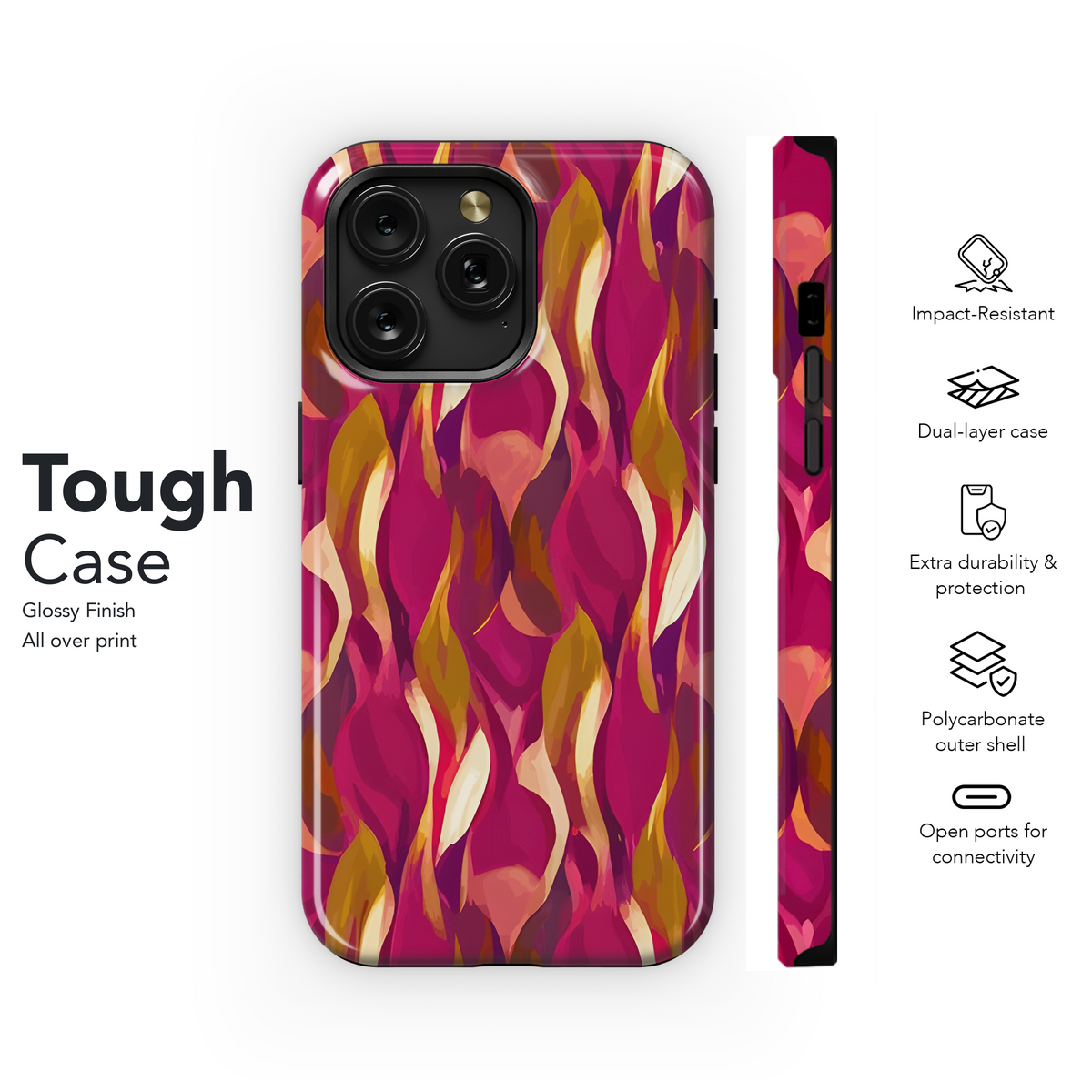 Ikat Ethnic Phone Case iPhone Samsung Cover Pixel 3791 - Image 6