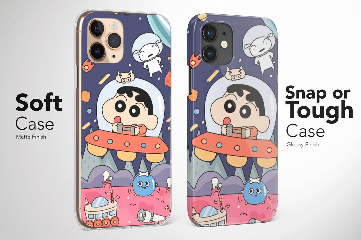 Japanese Cartoon Crayon Shin-chan Phone Case - Image 2