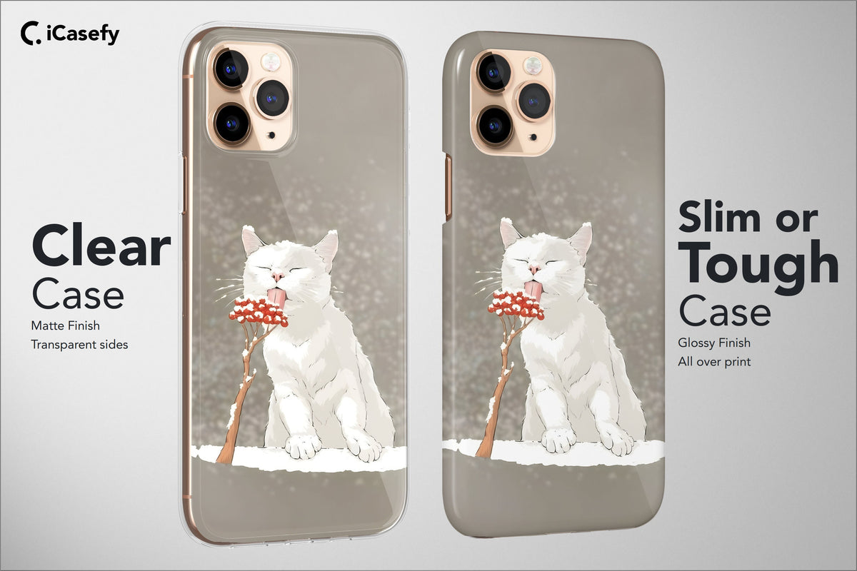 Japanese Cats Phone Case Aesthetic Cute Cover - Image 3