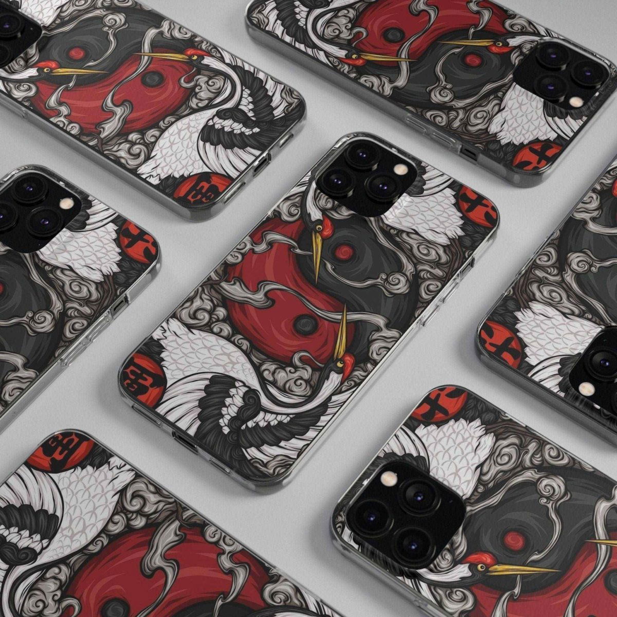 Japanese Harmony Yin Yang Phone Case Koi Fish - Image 8