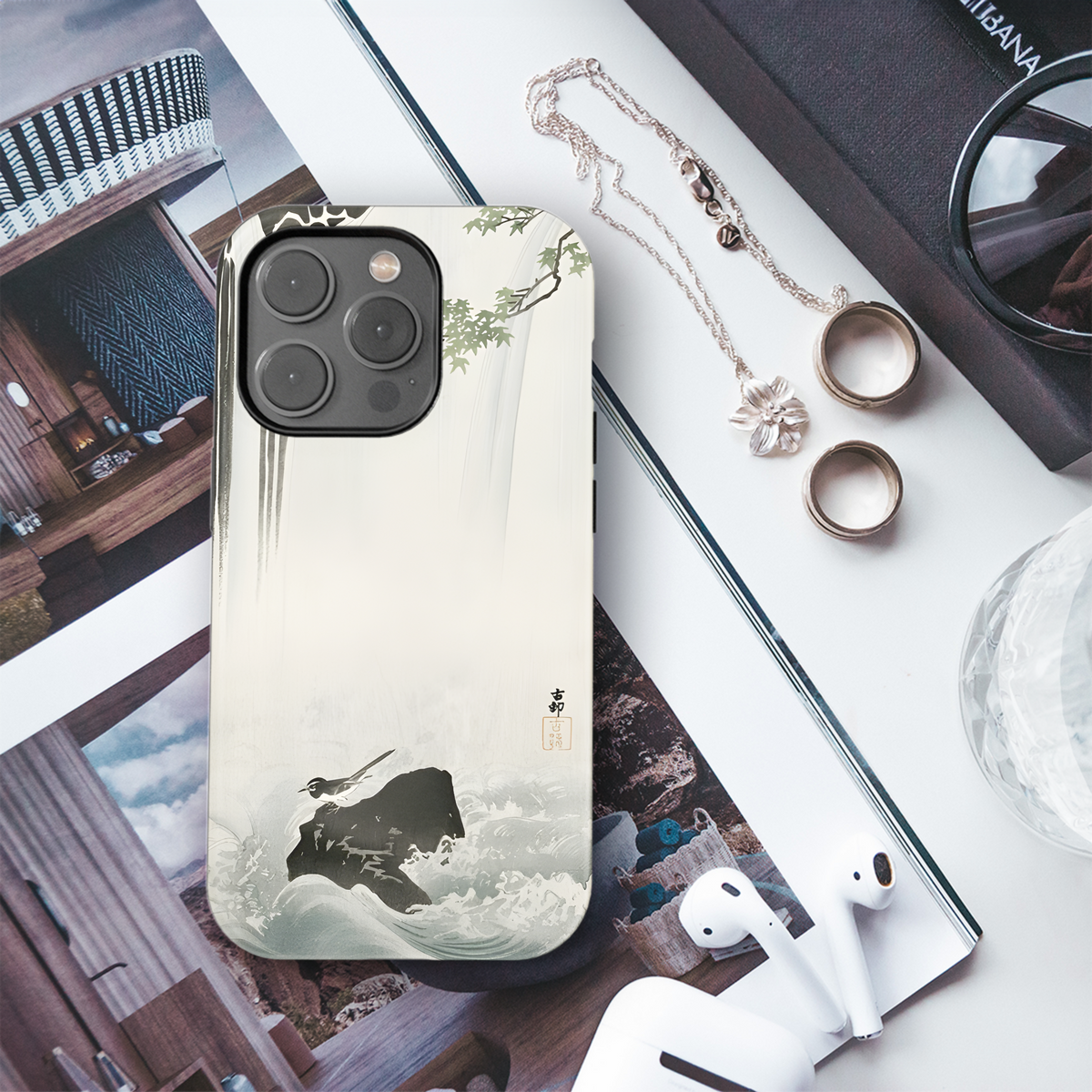 Japanese Wagtail Phone Case iPhone Samsung Cover Pixel 2511 - Image 3