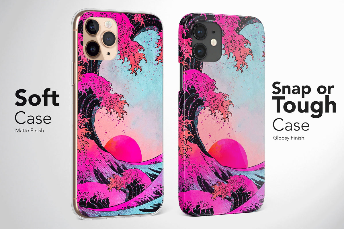 Japanese Wave Phone Case Kanagawa Cover - Image 3