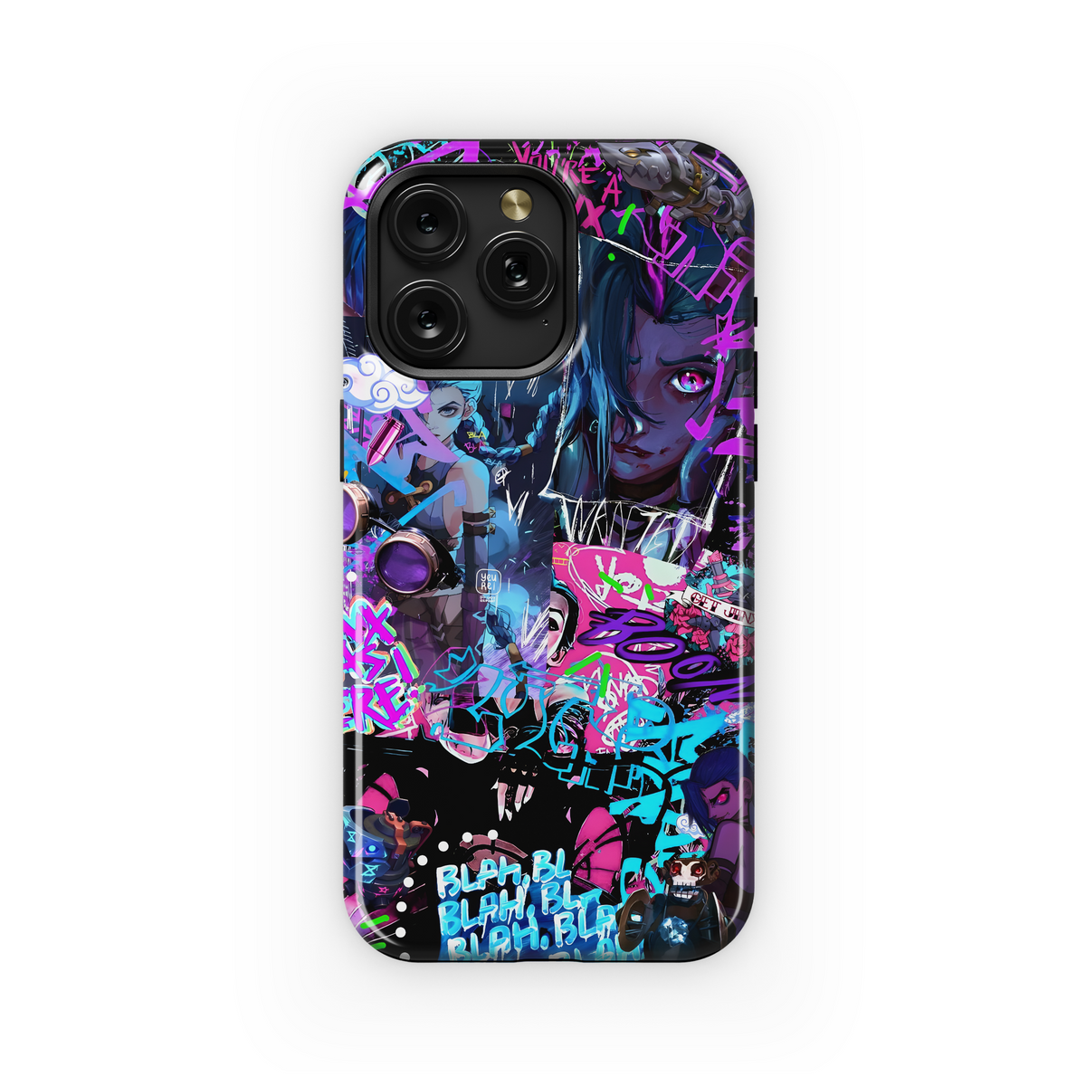 Jinx Graffiti Art
 Phone Case iPhone Samsung Cover Pixel 4062 - Image 1