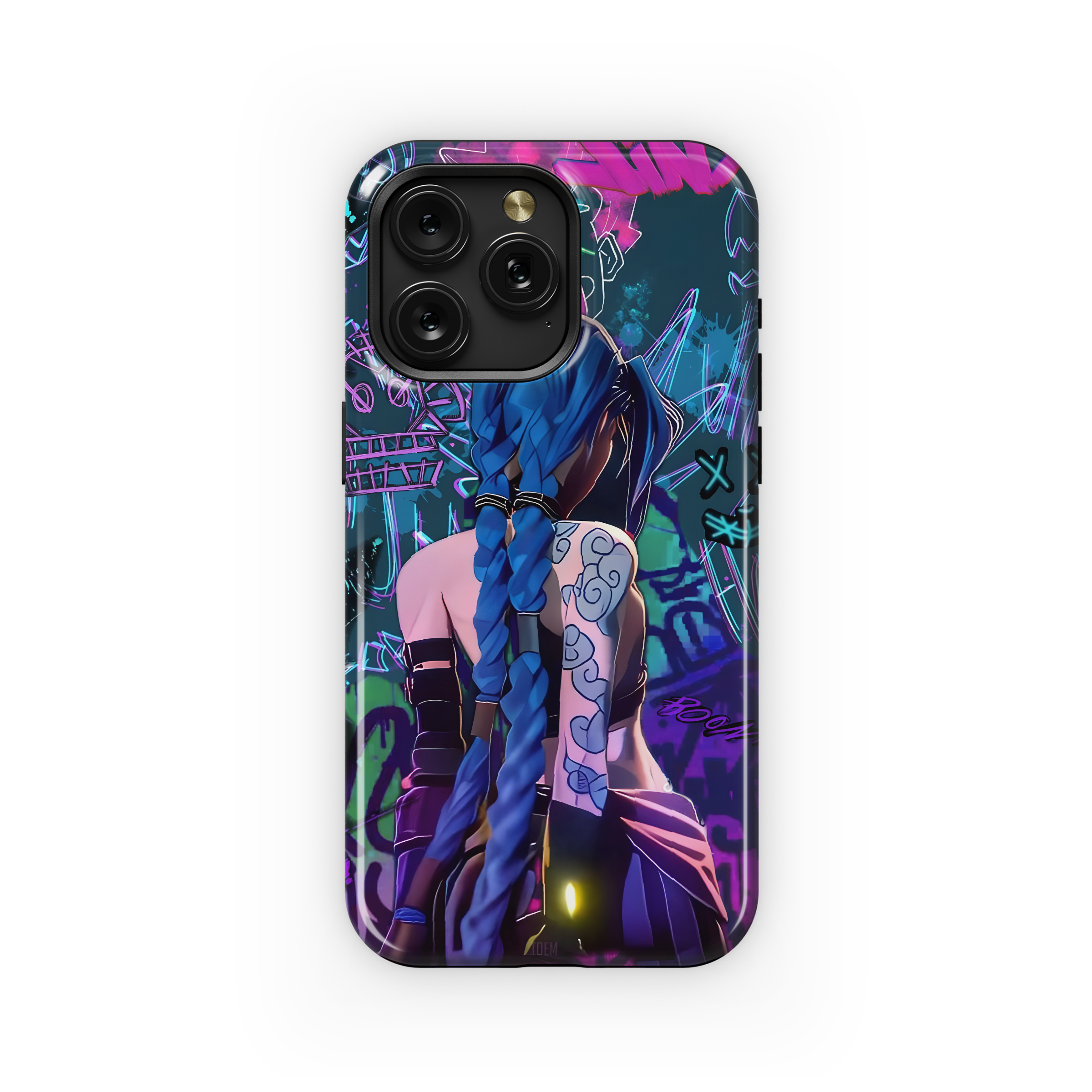 Jinx Graffiti Art
 Phone Case iPhone Samsung Cover Pixel 4445 - Image 1