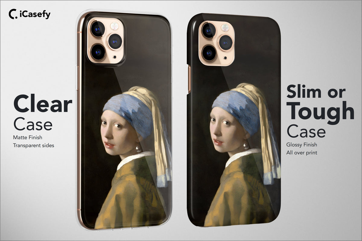 Johannes Vermeer Phone Case Baroque Art Cover - Image 3