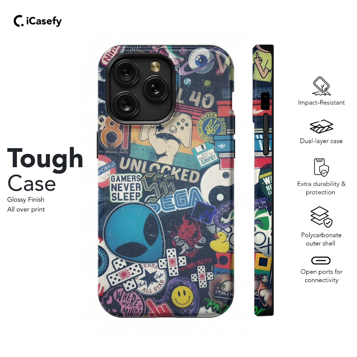 Kawaii Gamer Art Phone Cases: Retro Pastel Cozy Lofi Anime Aesthetic For iPhone Samsung Pixel 608 - Image 5