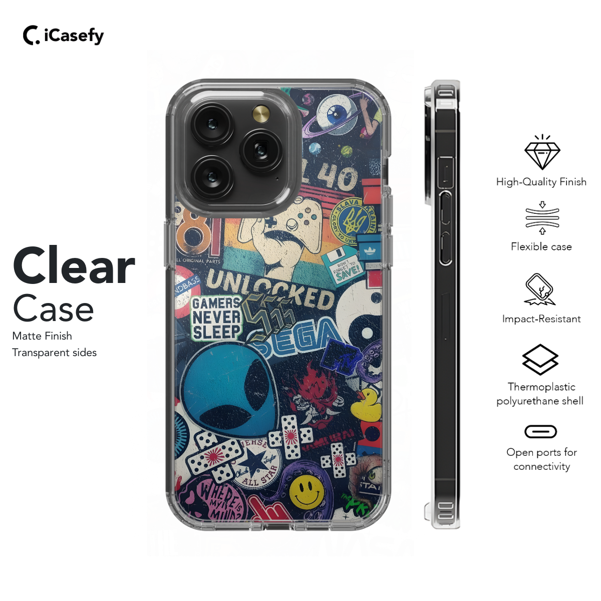 Kawaii Gamer Art Phone Cases: Retro Pastel Cozy Lofi Anime Aesthetic For iPhone Samsung Pixel 608 - Image 7