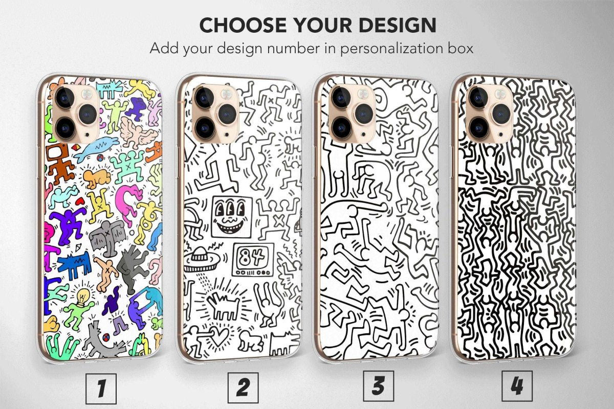 Keith Haring Art Phone Case Cover 1 - Image 1