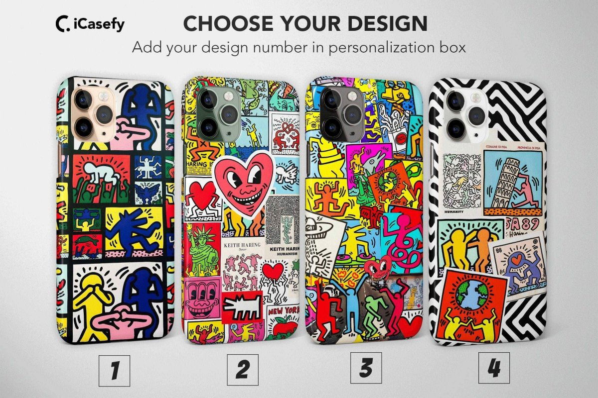 Keith Haring Art Phone Case Cover 2 - Image 1