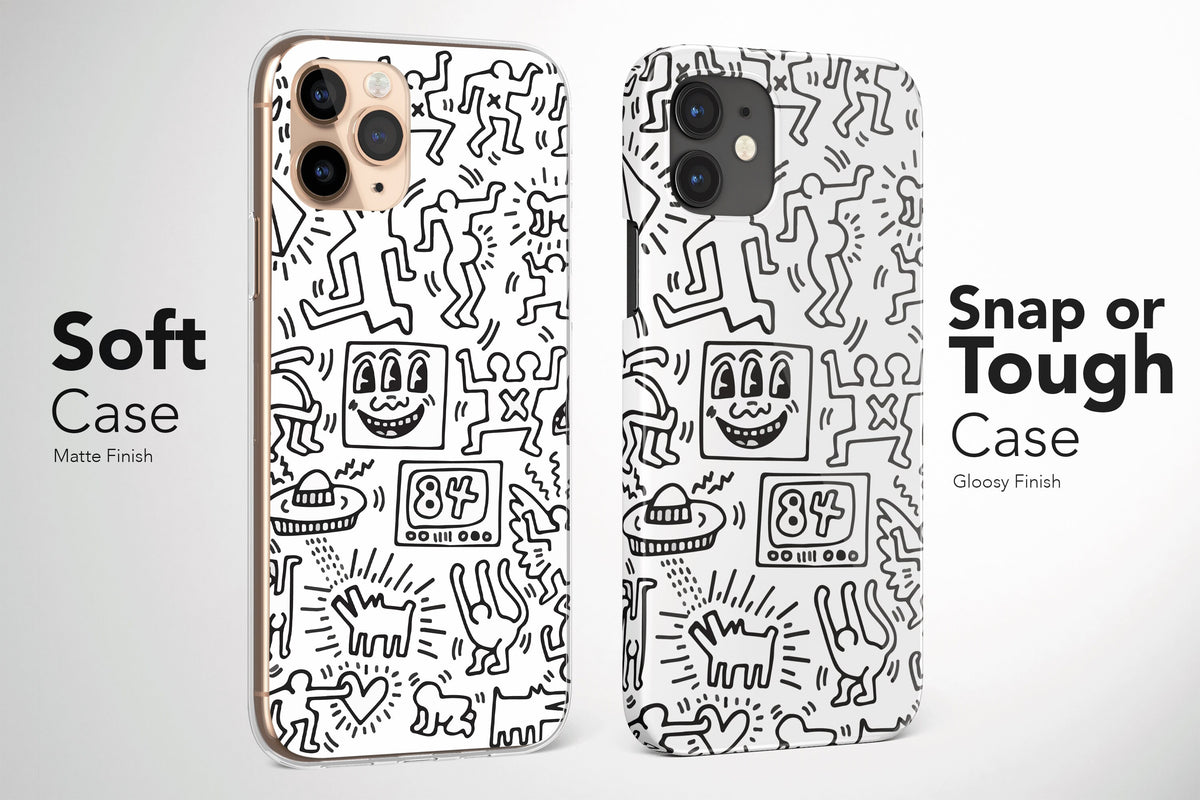 Keith Haring Art Phone Case Cover - Image 3