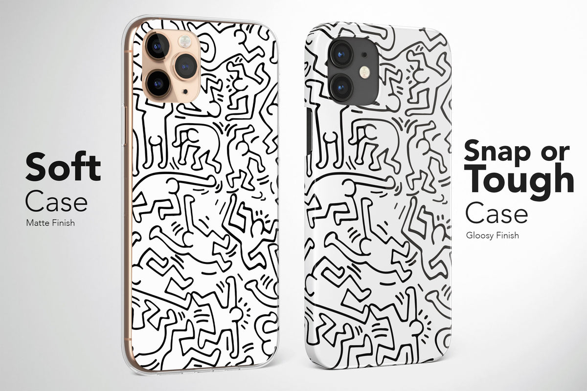 Keith Haring Art Phone Case Cover - Image 4