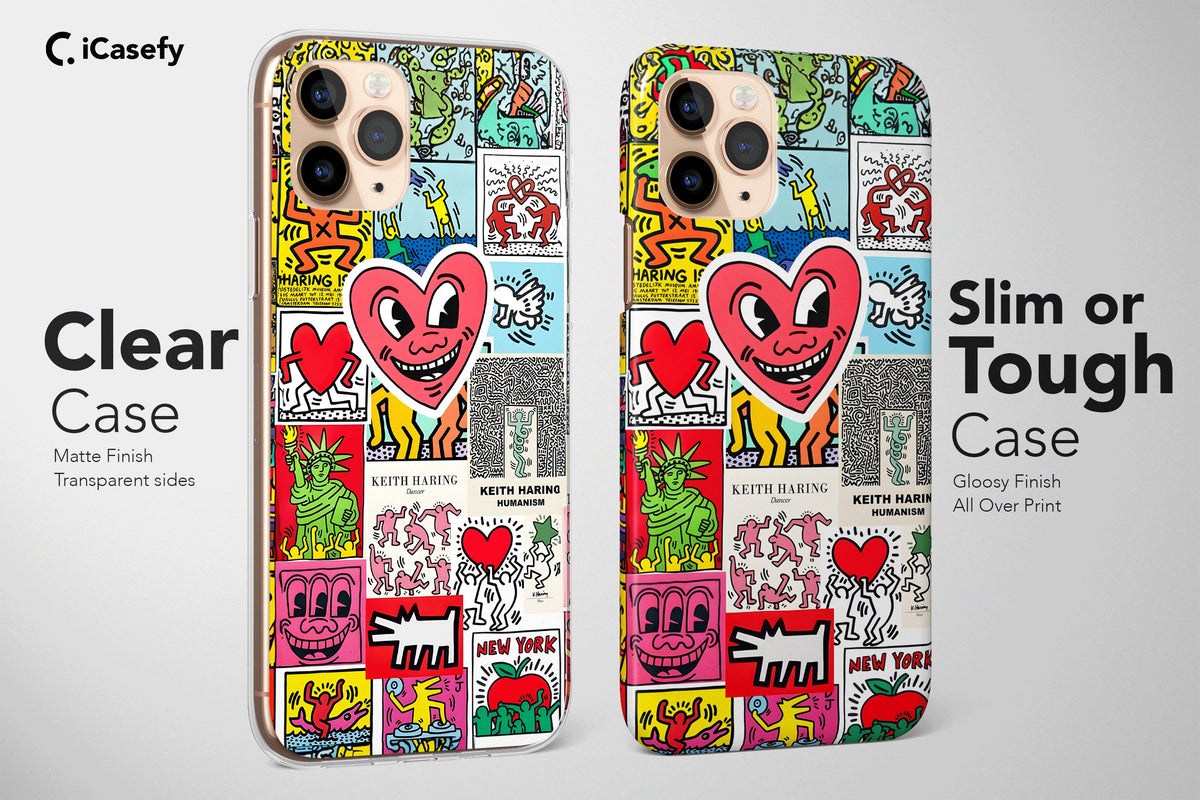 Keith Haring Art Phone Case Cover - Image 3