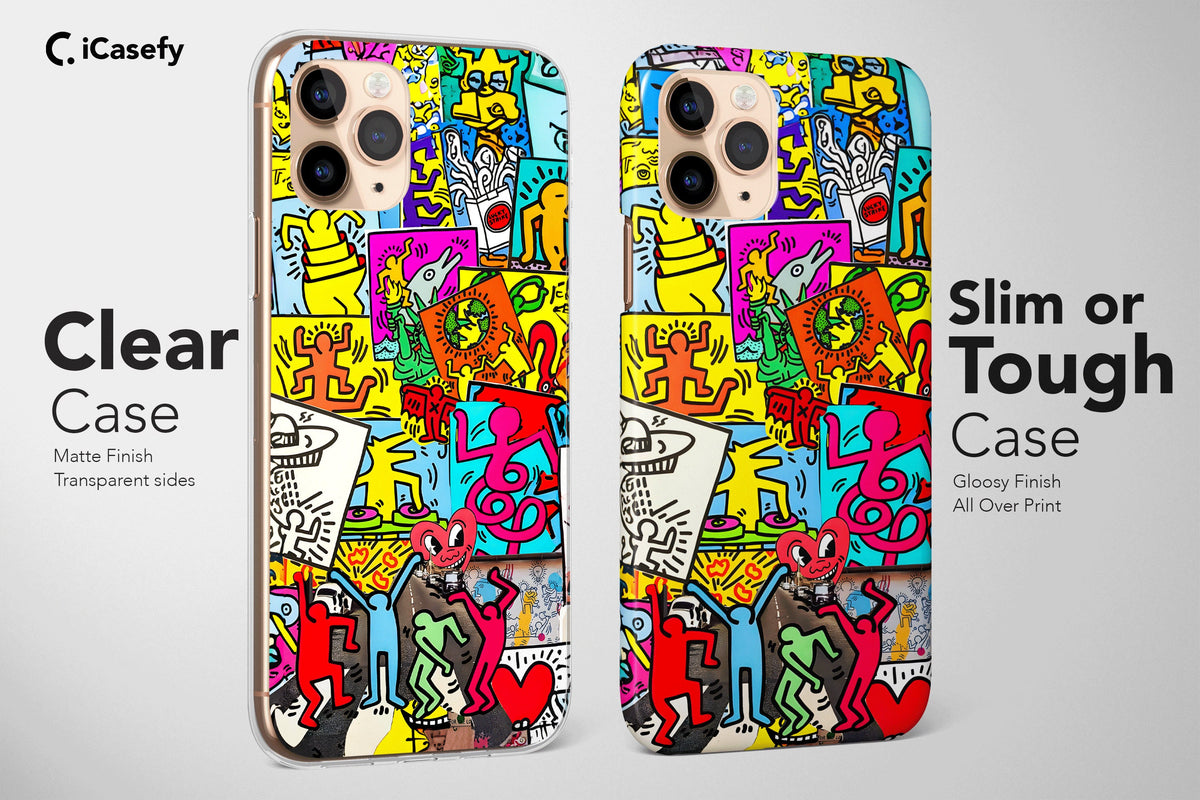 Keith Haring Art Phone Case Cover - Image 4