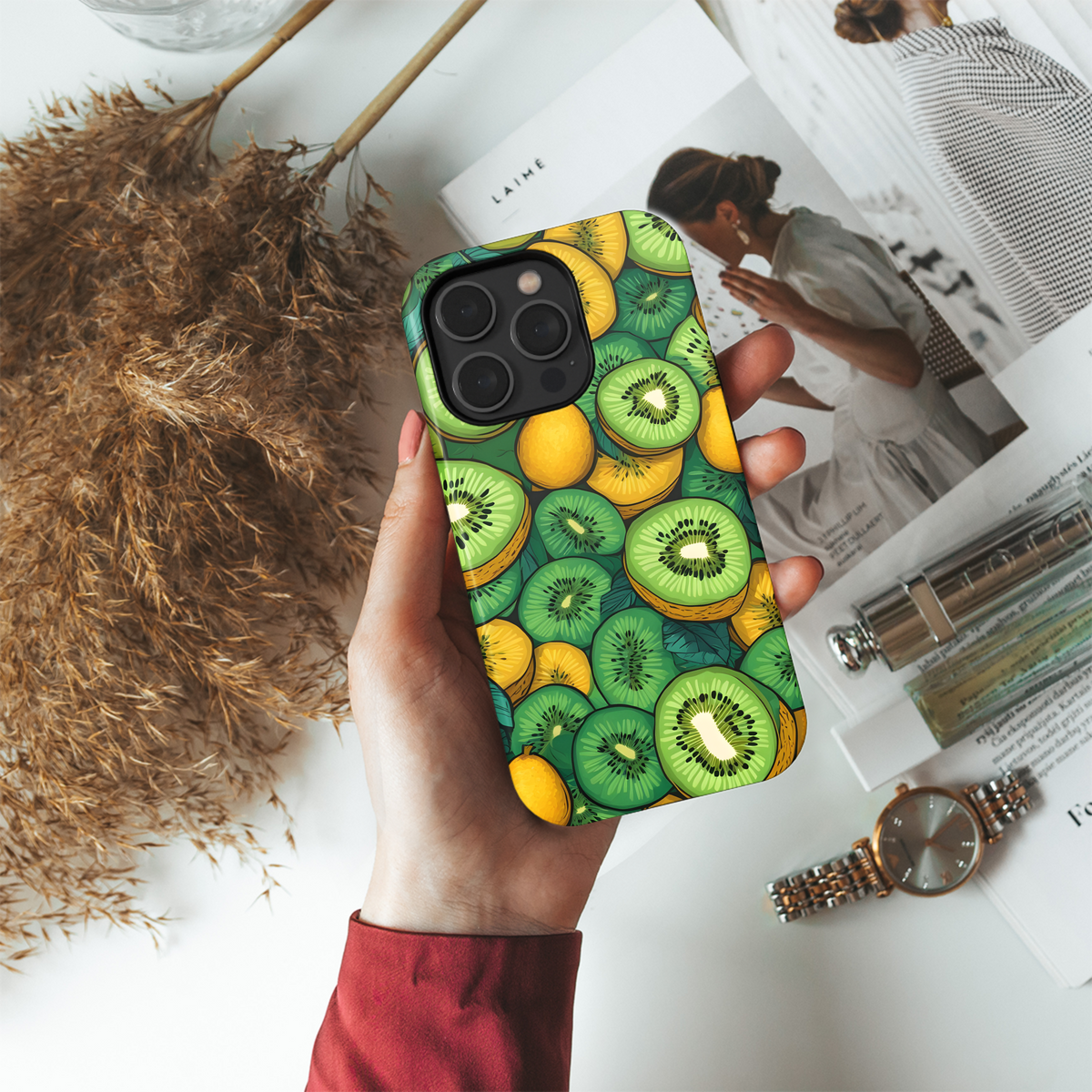 Kiwi Summer Delight
 Phone Case iPhone Samsung Cover Pixel 4127 - Image 4