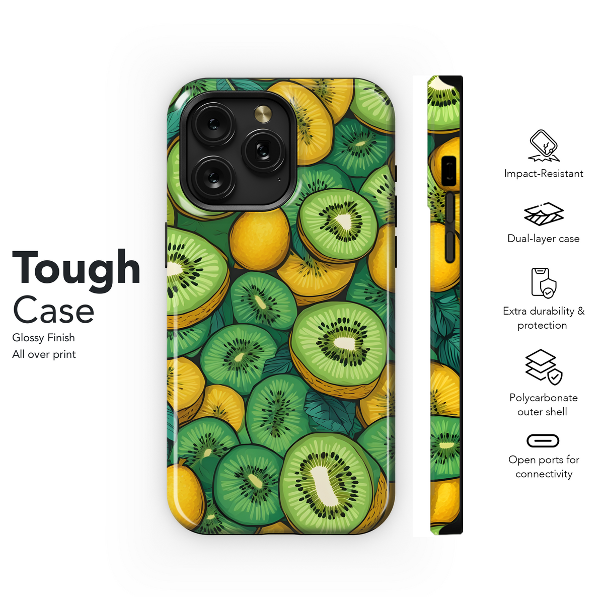 Kiwi Summer Delight
 Phone Case iPhone Samsung Cover Pixel 4127 - Image 6