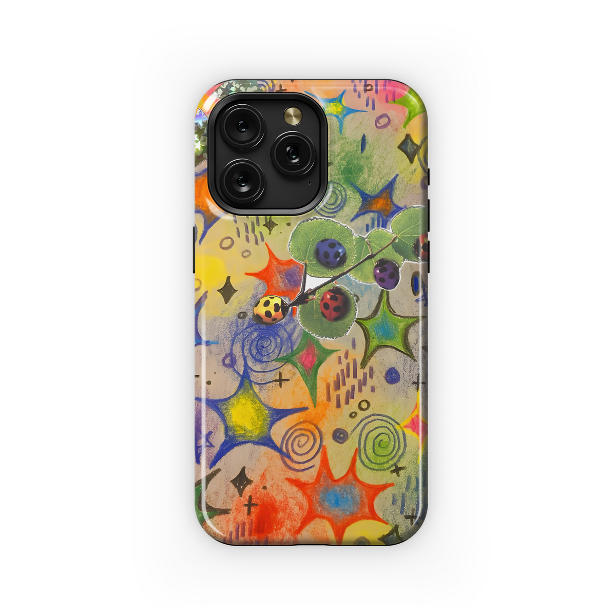 Ladybugs & Starlight Dreams
 Phone Case iPhone Samsung Cover Pixel 4035 - Image 1