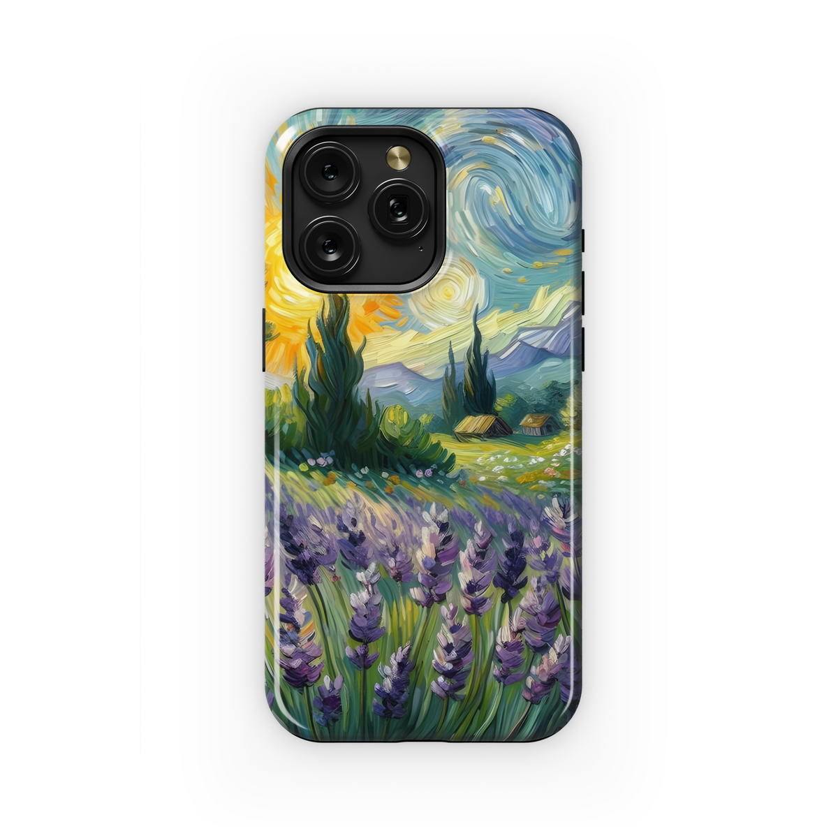 Lavender Sunset Dreamscape
 Phone Case iPhone Samsung Cover Pixel 4253 - Image 1