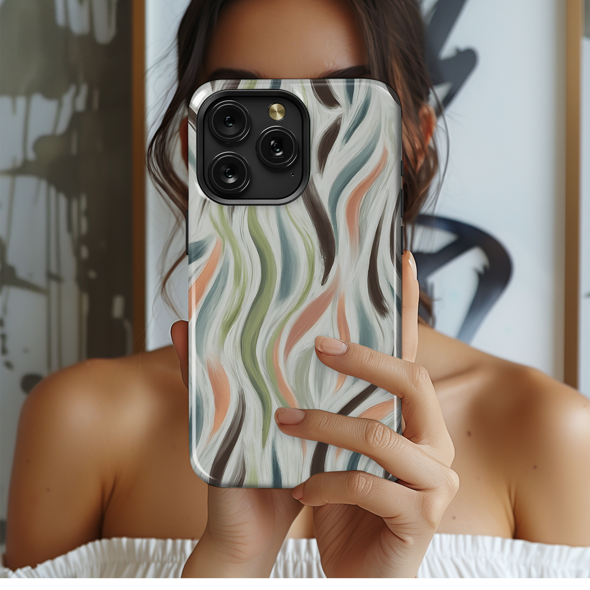 Leaf Phone Case iPhone Samsung Cover Pixel 3420 - Image 2