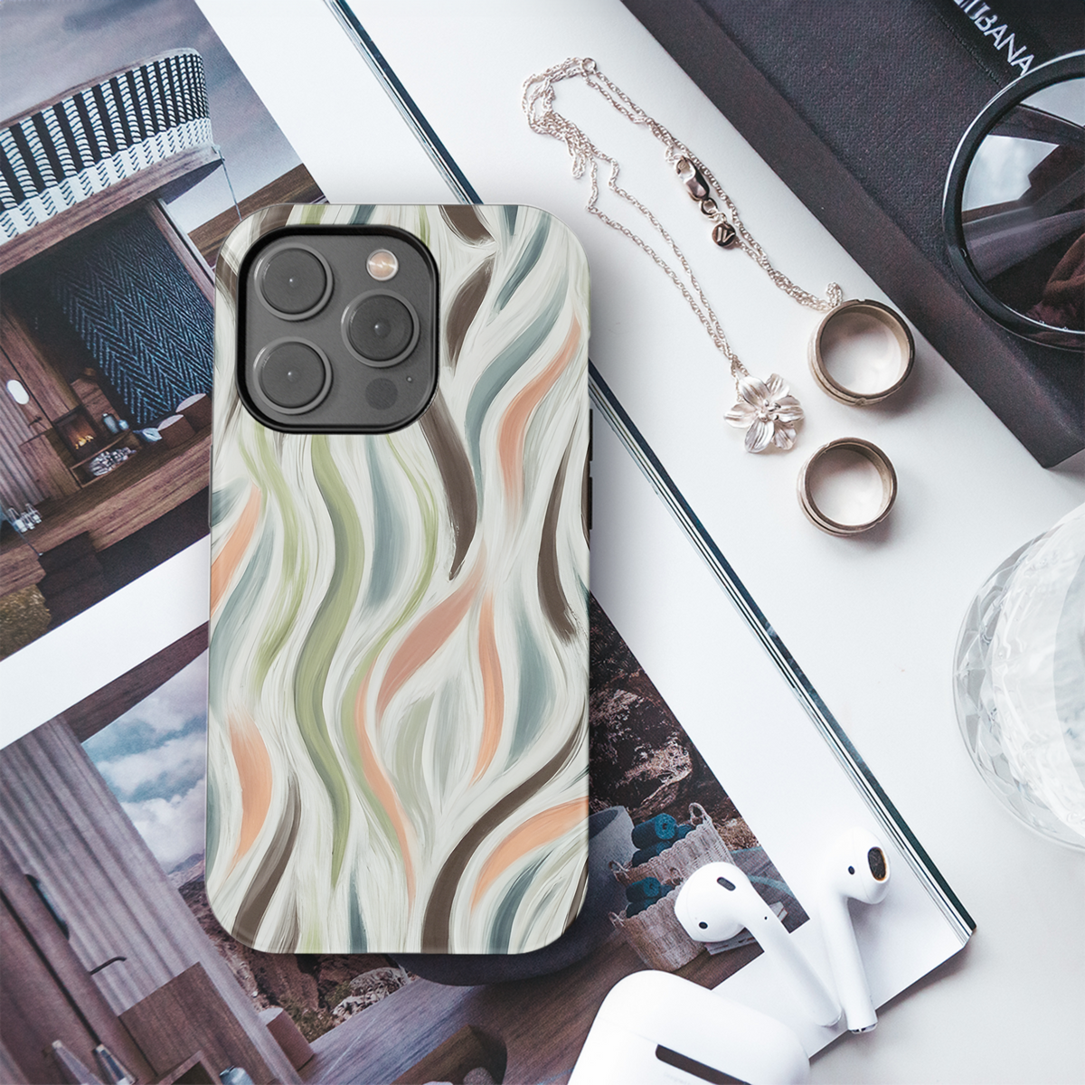 Leaf Phone Case iPhone Samsung Cover Pixel 3420 - Image 3