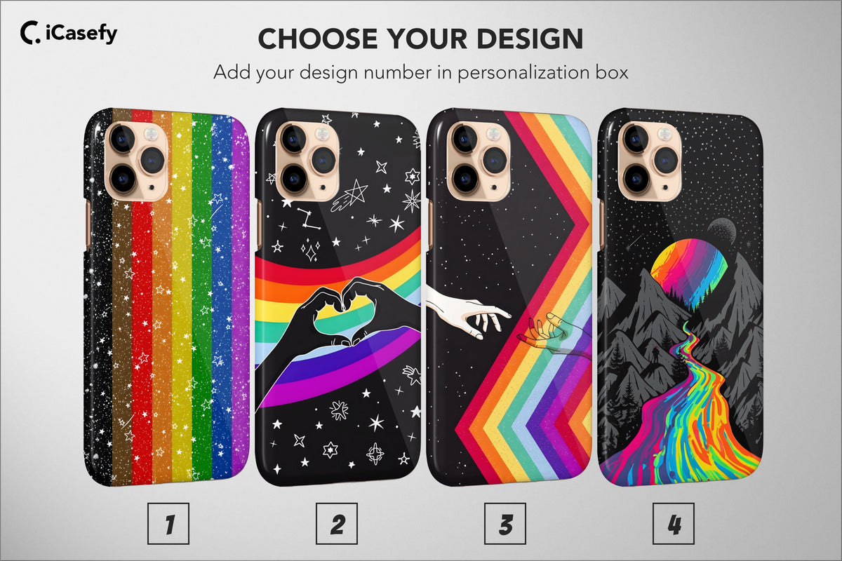 Lesbian Phone Case Love Subtle Lesbian Pride Cover - Image 1