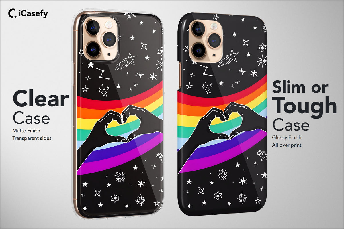 Lesbian Phone Case Love Subtle Lesbian Pride Cover - Image 3