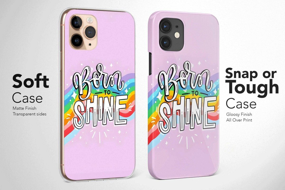 Lesbian Phone Case, Subtle Lesbian Pride, Groovy Phone Case - Image 4