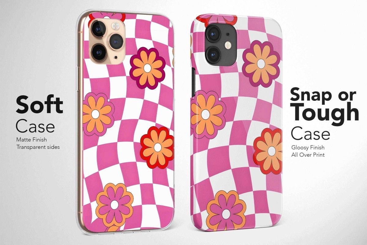 Lesbian Phone Case, Subtle Lesbian Pride, Groovy Phone Case - Image 7