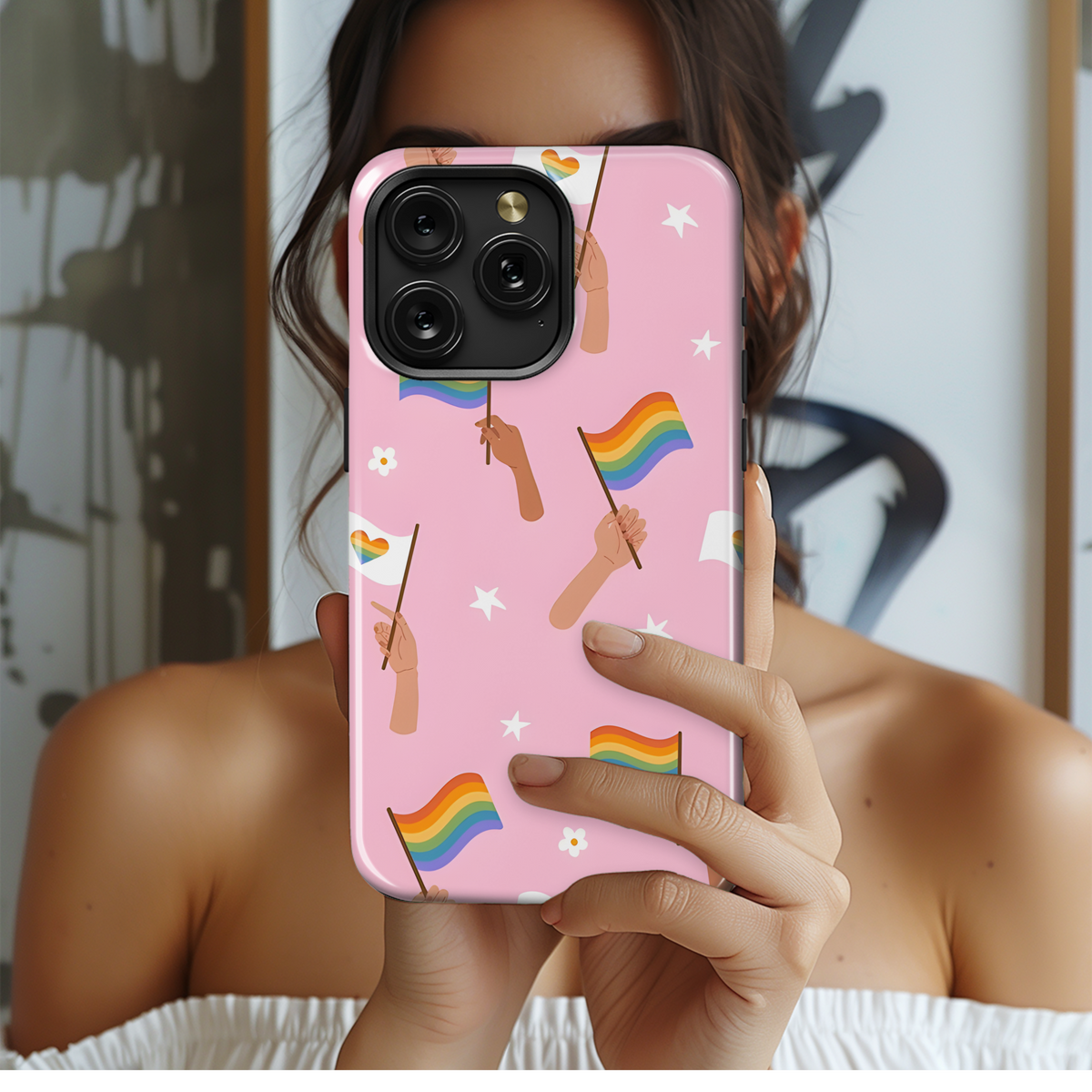 LGBT Phone Case iPhone Samsung Cover Pixel 3877 - Image 2