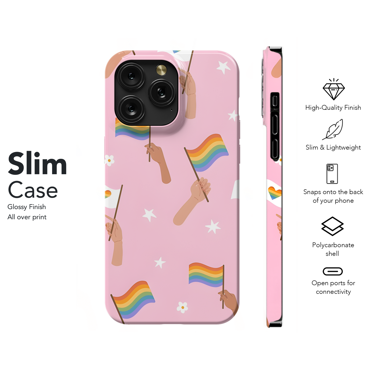 LGBT Phone Case iPhone Samsung Cover Pixel 3877 - Image 7