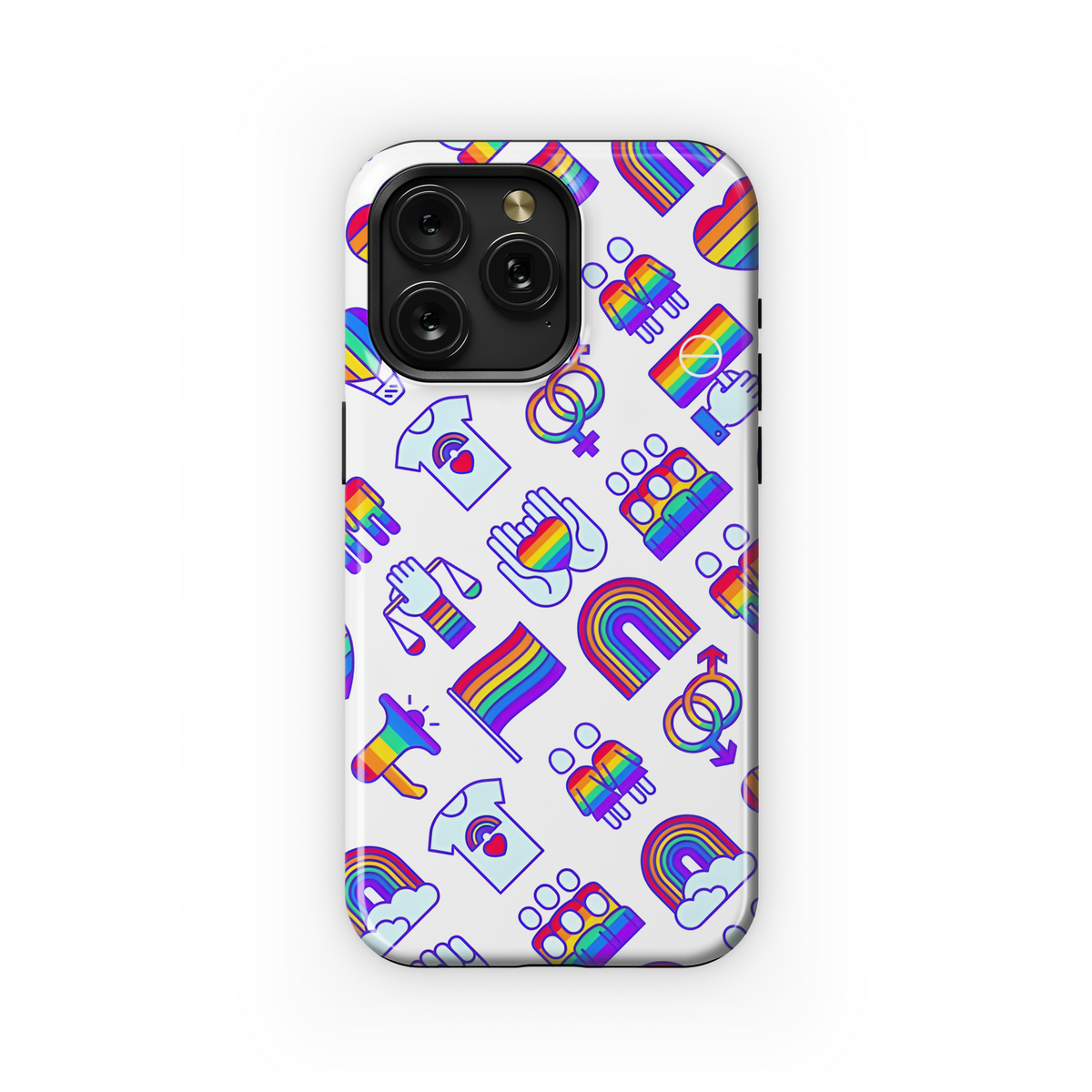 LGBT Phone Case iPhone Samsung Cover Pixel 3892 - Image 1