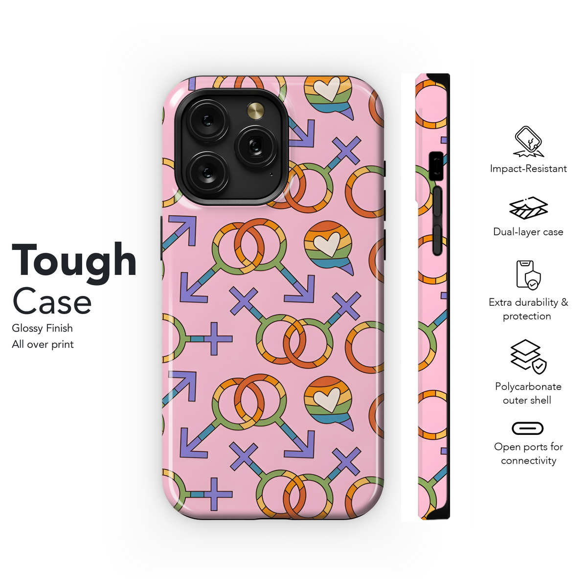 LGBT Phone Case iPhone Samsung Cover Pixel 3896 - Image 6