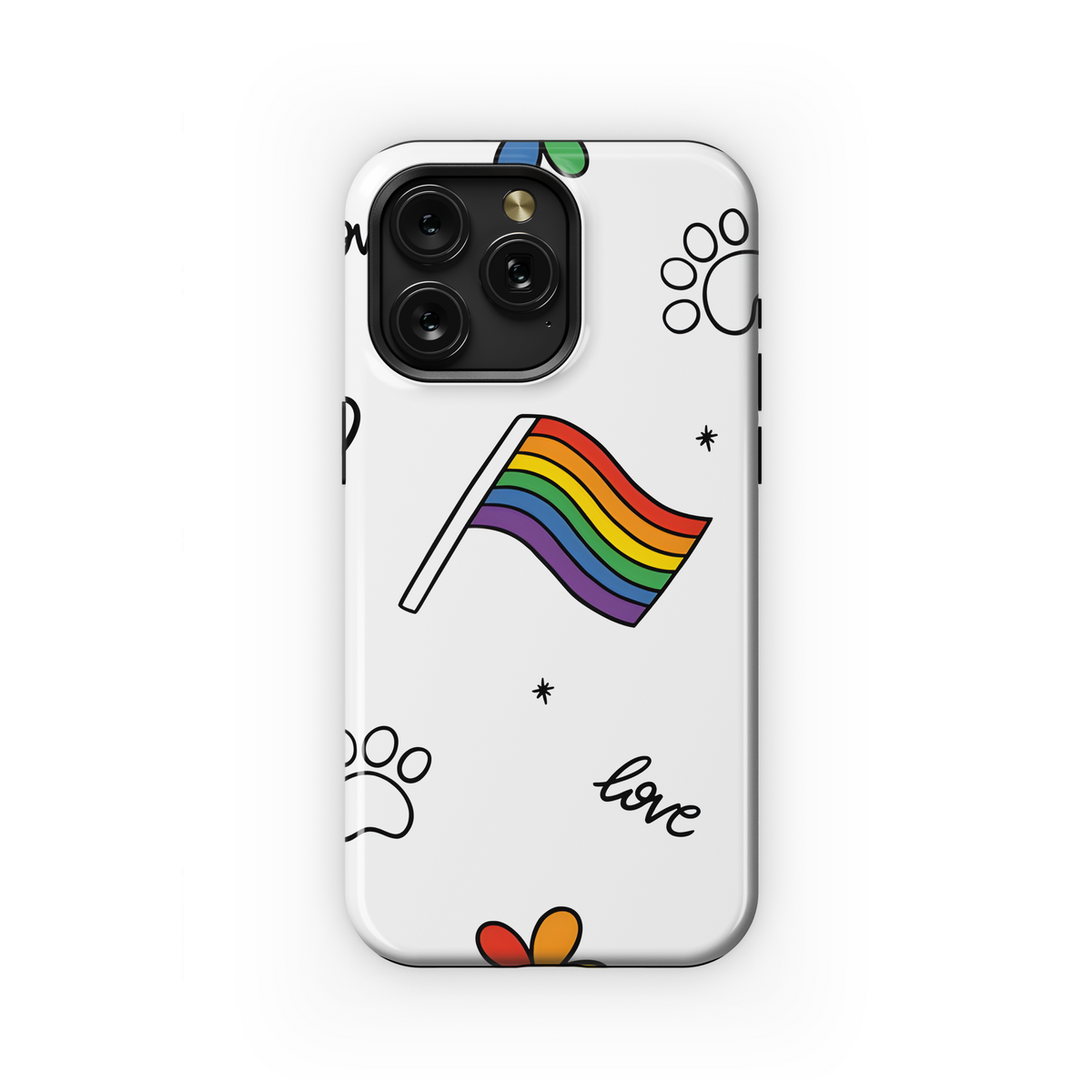 Lgbt Rainbow Pride Phone Case iPhone Samsung Cover Pixel 3863 - Image 1