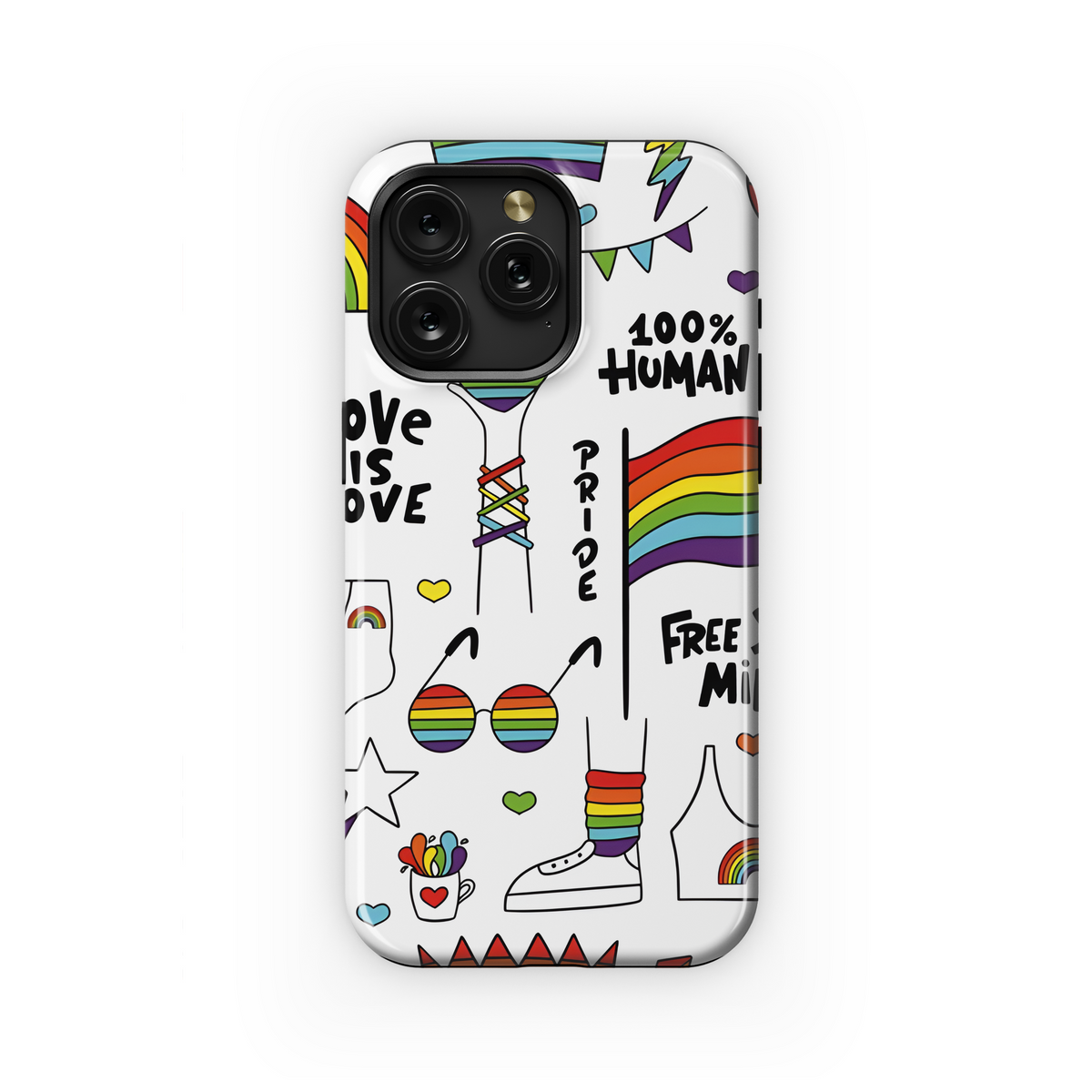 LGBTQ Phone Case iPhone Samsung Cover Pixel 3858 - Image 1