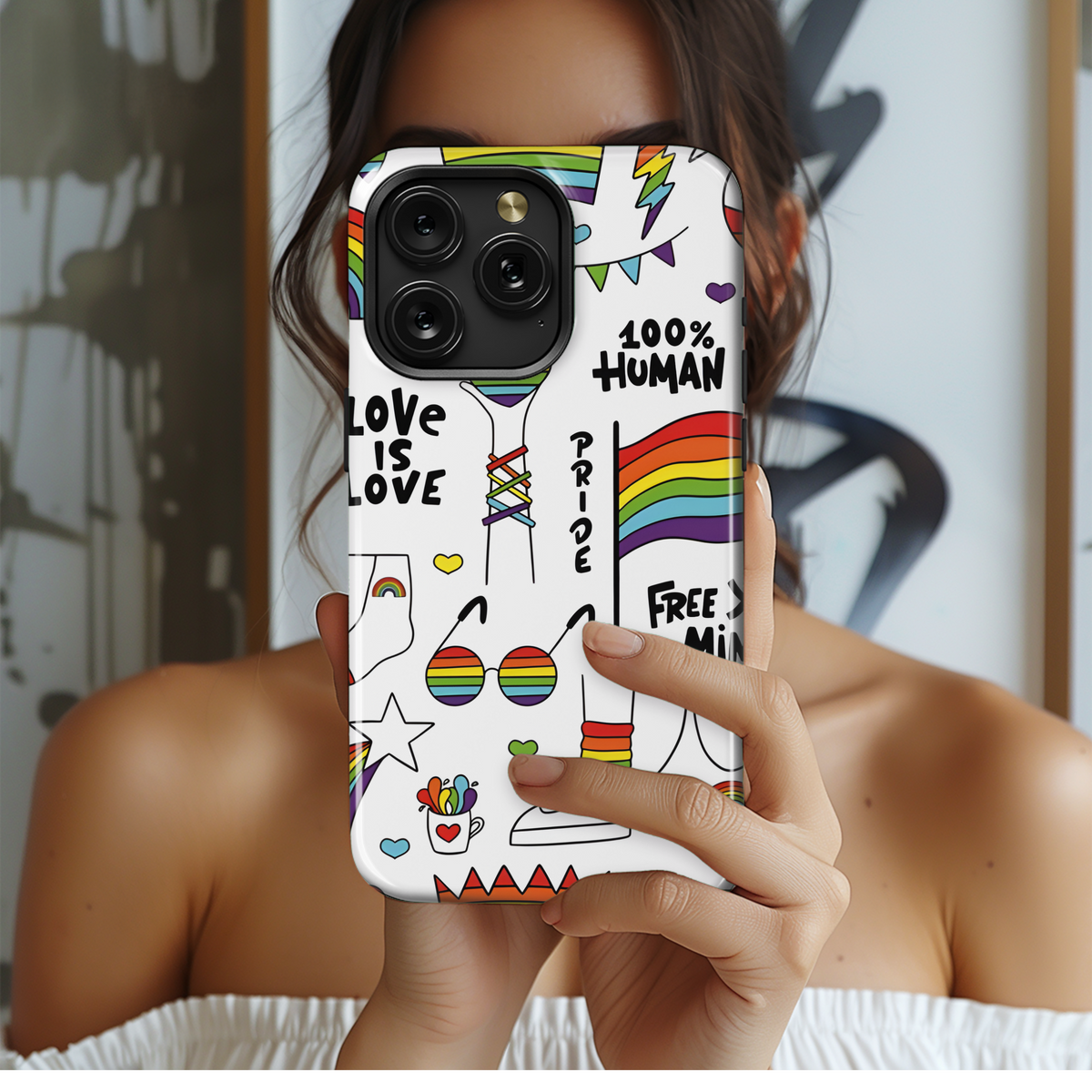 LGBTQ Phone Case iPhone Samsung Cover Pixel 3858 - Image 2