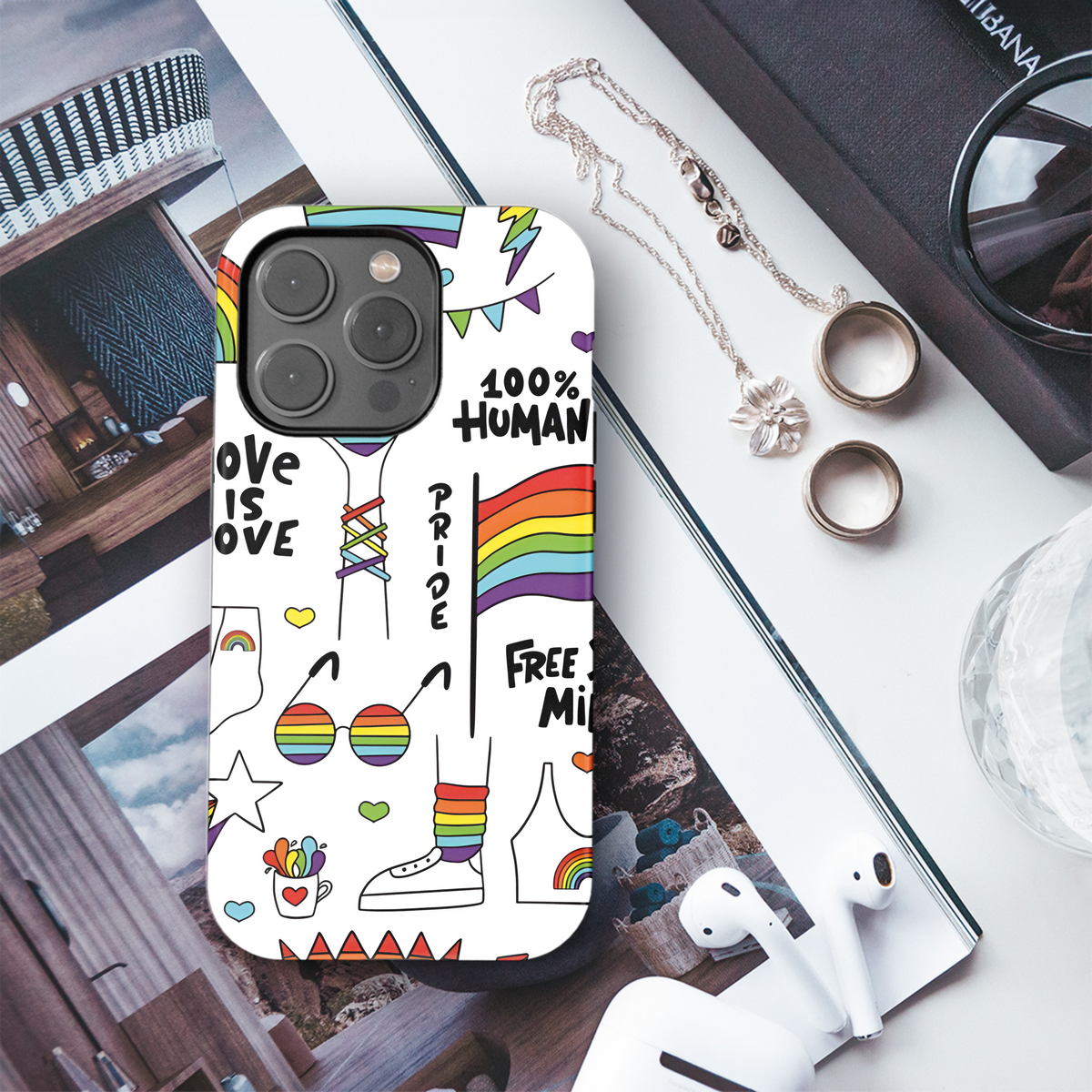 LGBTQ Phone Case iPhone Samsung Cover Pixel 3858 - Image 3