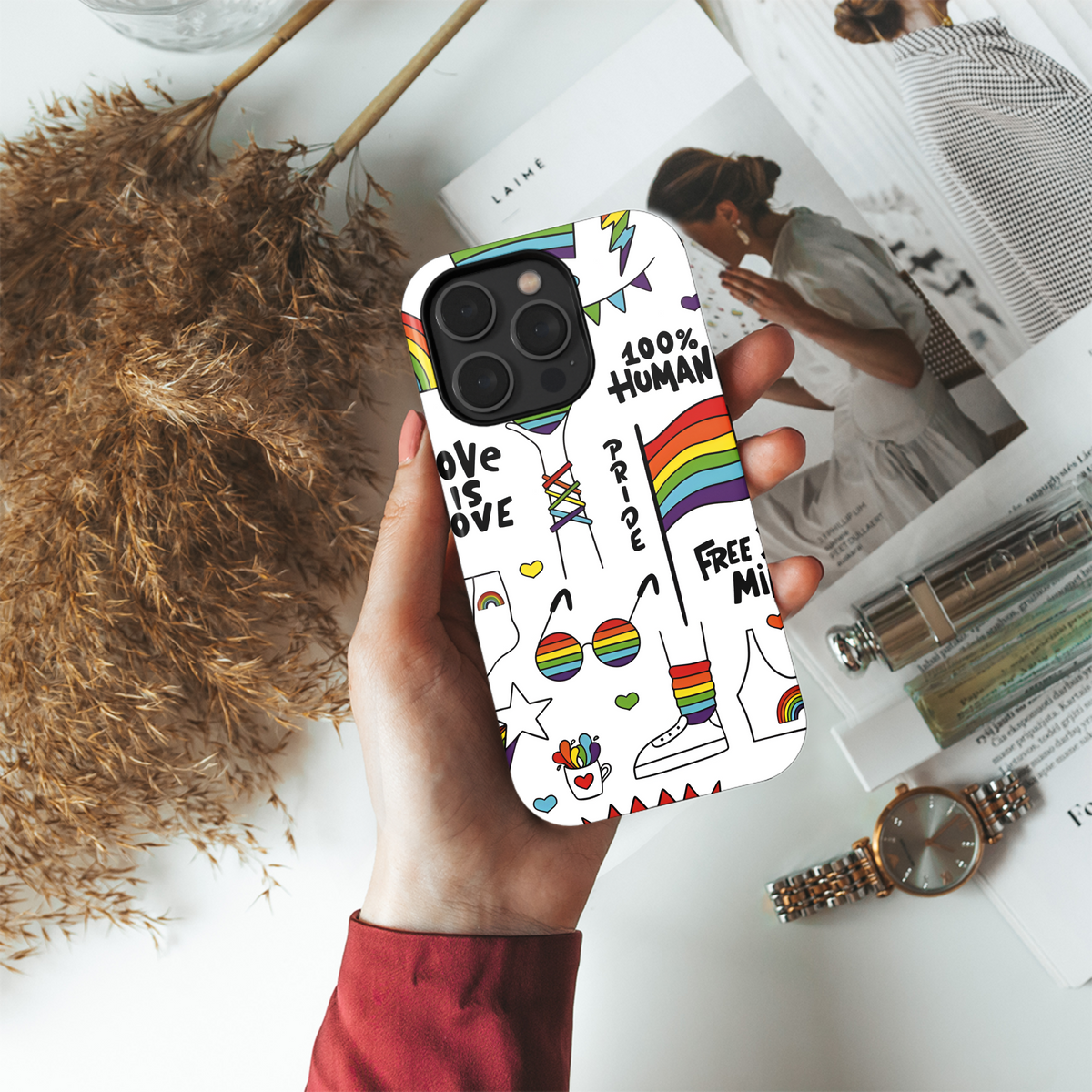 LGBTQ Phone Case iPhone Samsung Cover Pixel 3858 - Image 4