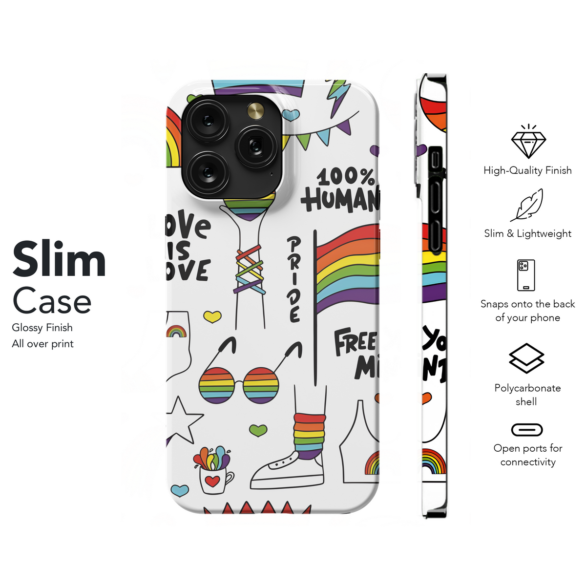 LGBTQ Phone Case iPhone Samsung Cover Pixel 3858 - Image 7