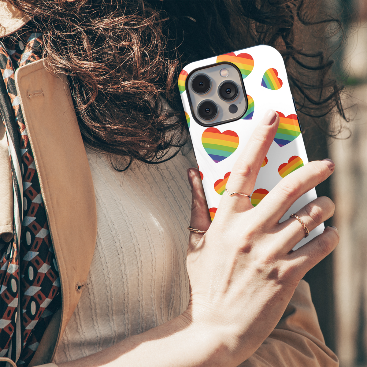 LGBTQ Rainbow Phone Case iPhone Samsung Cover Pixel 3881 - Image 5