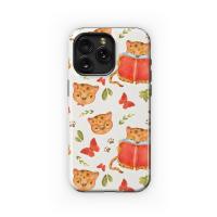 Literate Leopard and Friends Phone Case iPhone Samsung Cover Pixel 5222 - Image 1