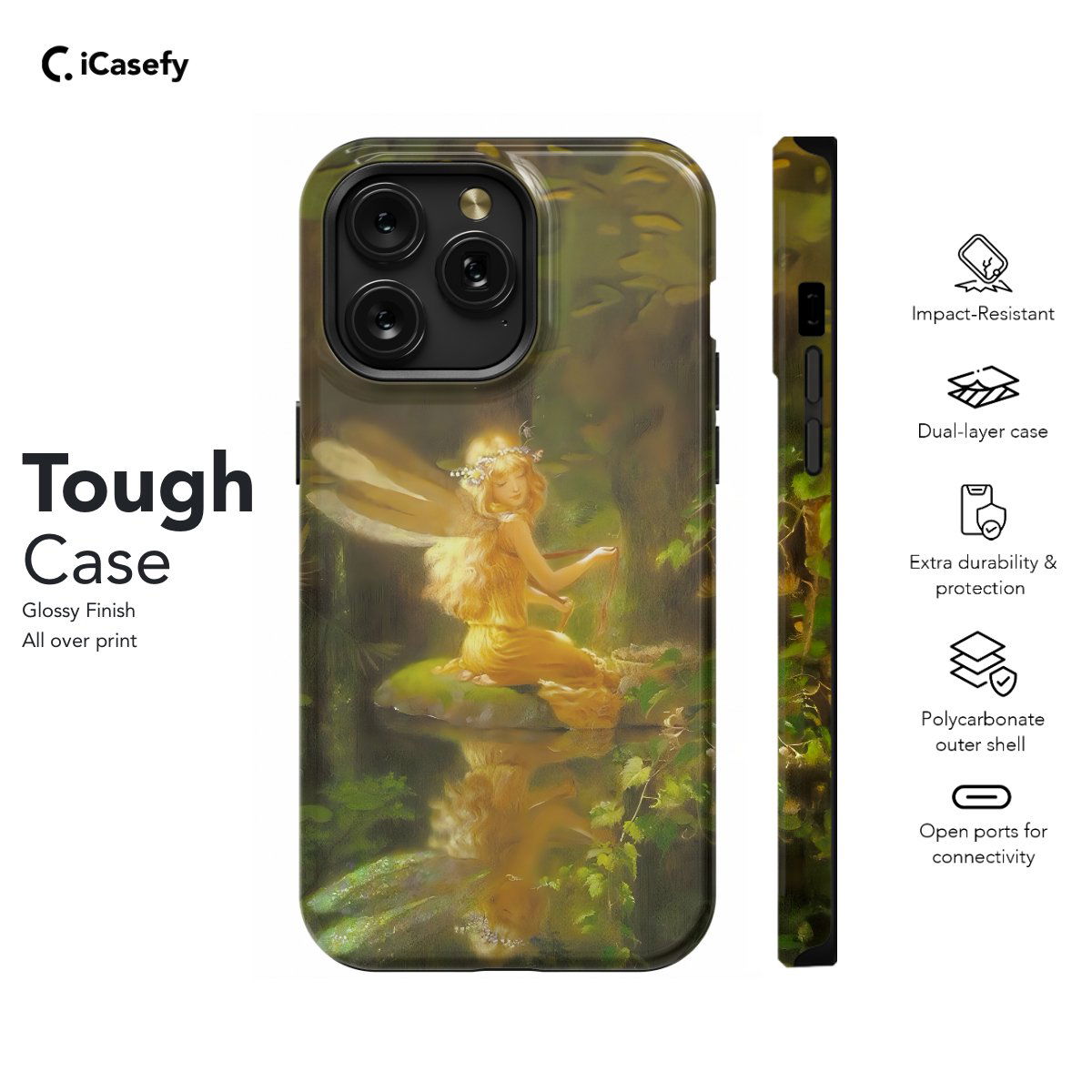 Little Fairy Cottagecore Phone Case iPhone Samsung Pixel & More - Image 5