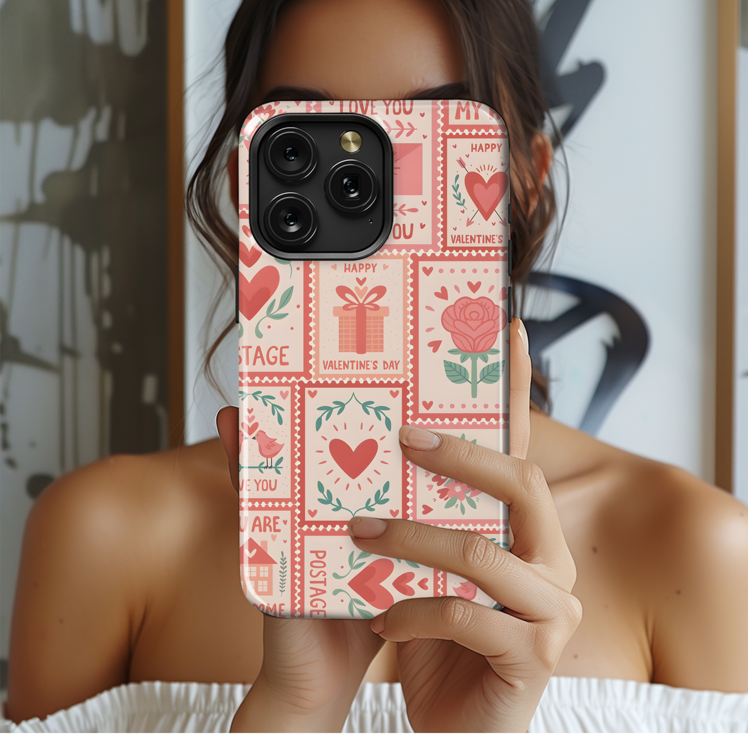 Love Postcard Designs
 Phone Case iPhone Samsung Cover Pixel 4461 - Image 2