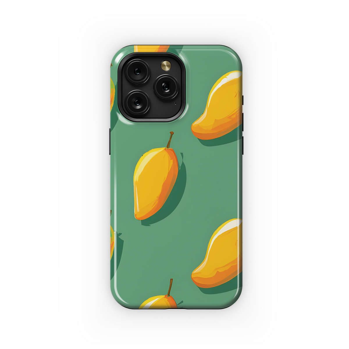 Mango Grain Shadow Phone Case iPhone Samsung Cover Pixel 3411 - Image 1