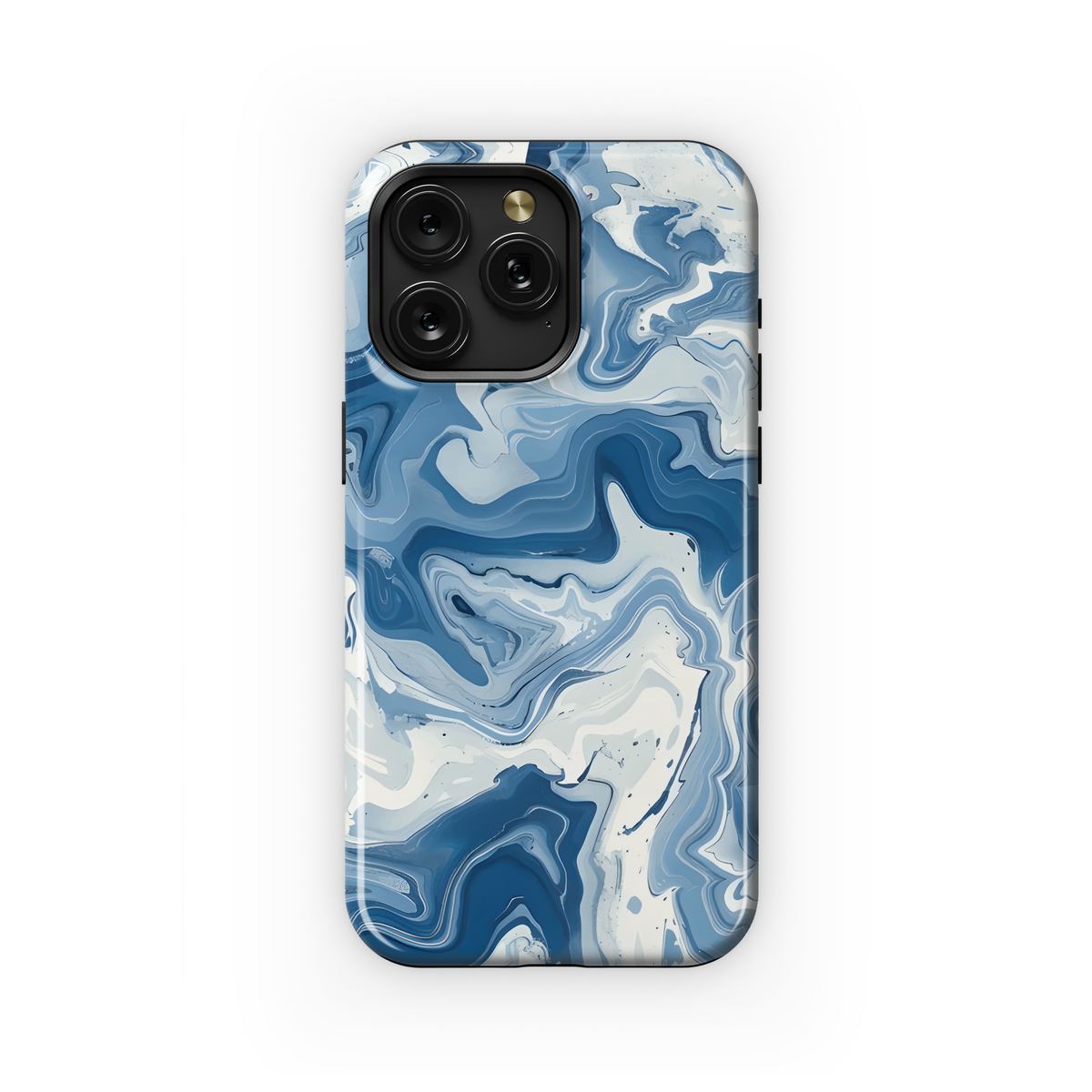 Marble Alcohol Ink Phone Case iPhone Samsung Cover Pixel 3668 - Image 1