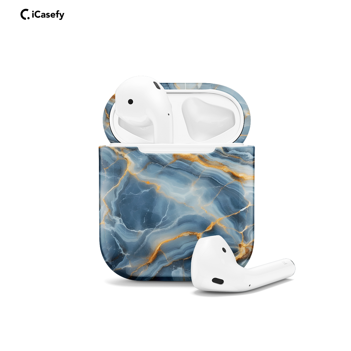 Marble Granite AirPods Case AirPods Pro AirPods Pro 2 AirPods 3 AirPods 2 Glossy 1401 - Image 1