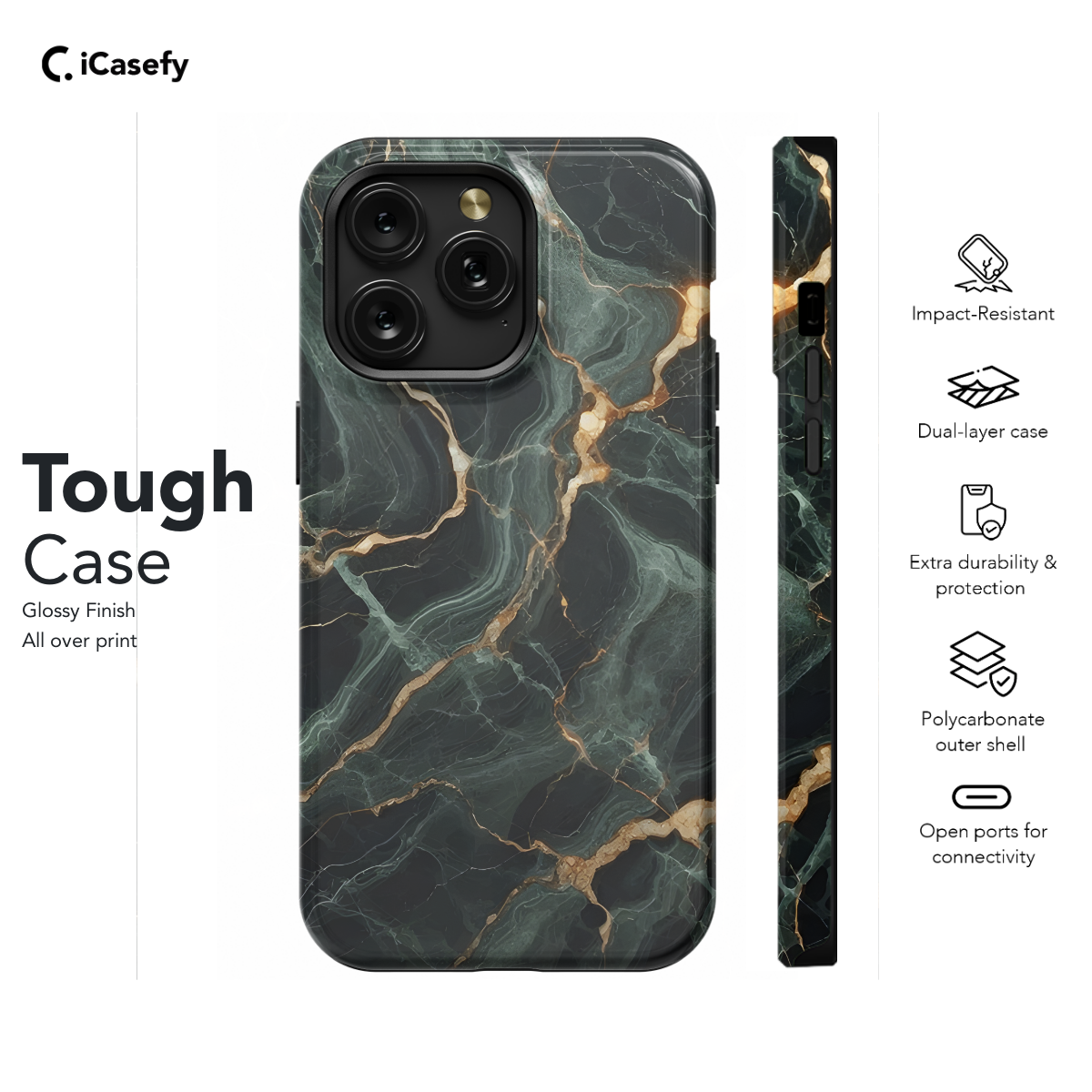 Marble Granite Phone Case iPhone Samsung Cover Pixel 1397 - Image 5