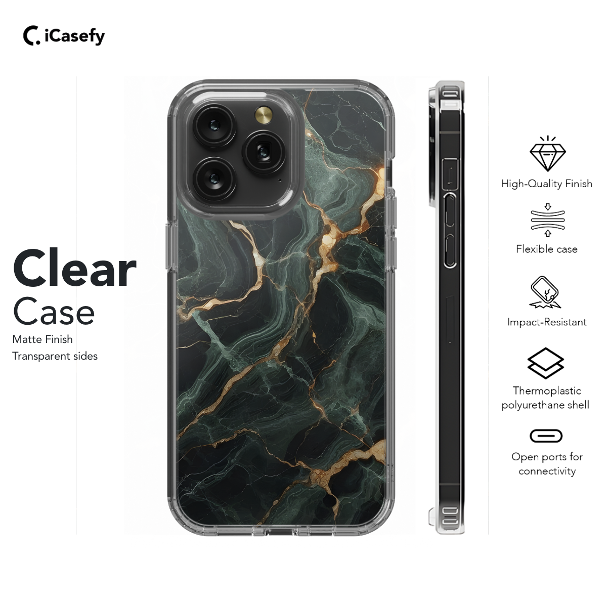 Marble Granite Phone Case iPhone Samsung Cover Pixel 1397 - Image 7