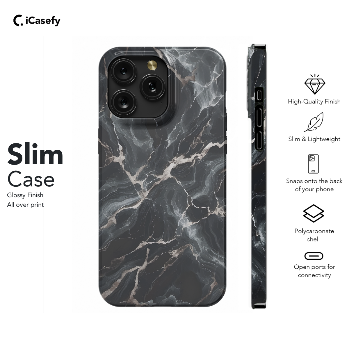 Marble Granite Phone Case iPhone Samsung Cover Pixel 1399 - Image 6